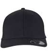 F9293 9293 Flexfit 110 Curved Snapback Cap Black colour image